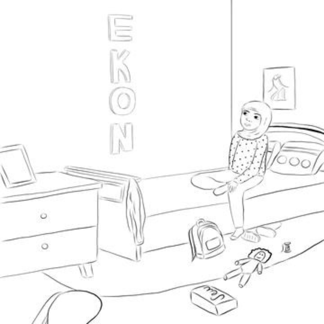 I Am Different Coloring Page_Ekon
