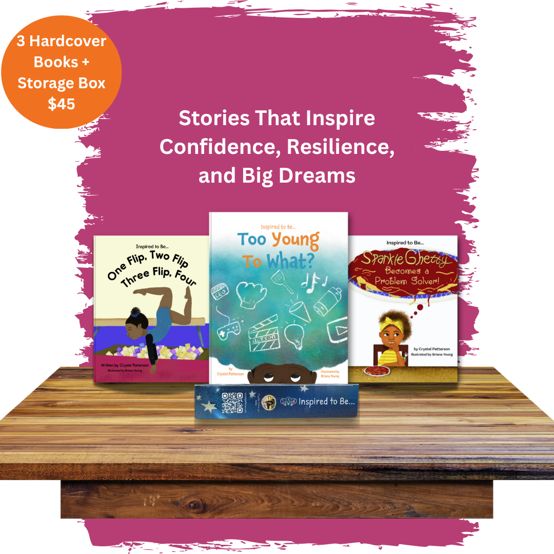 Inspired to Be… Growth Mindset 3-Book Set: Stories That Inspire Confidence, Resilience & Big Dreams
