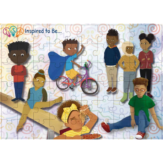 Inspired to Be... Characters Puzzle (60 Pieces)