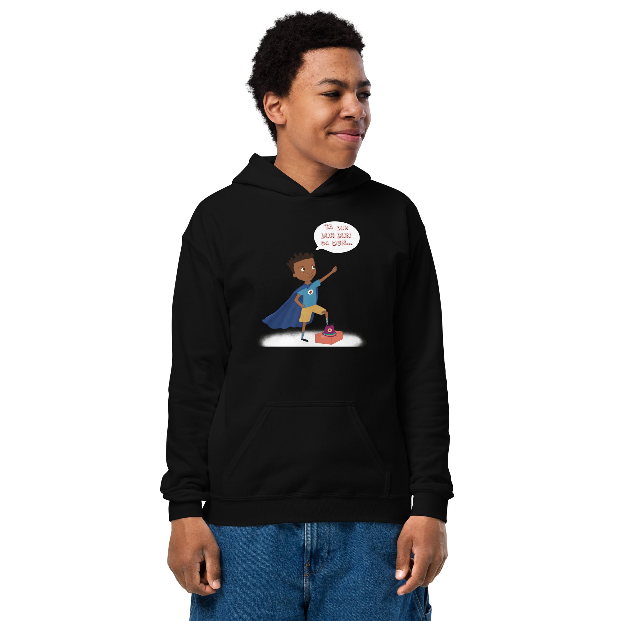 Kids Hoodie - Superheroes Look Like Me